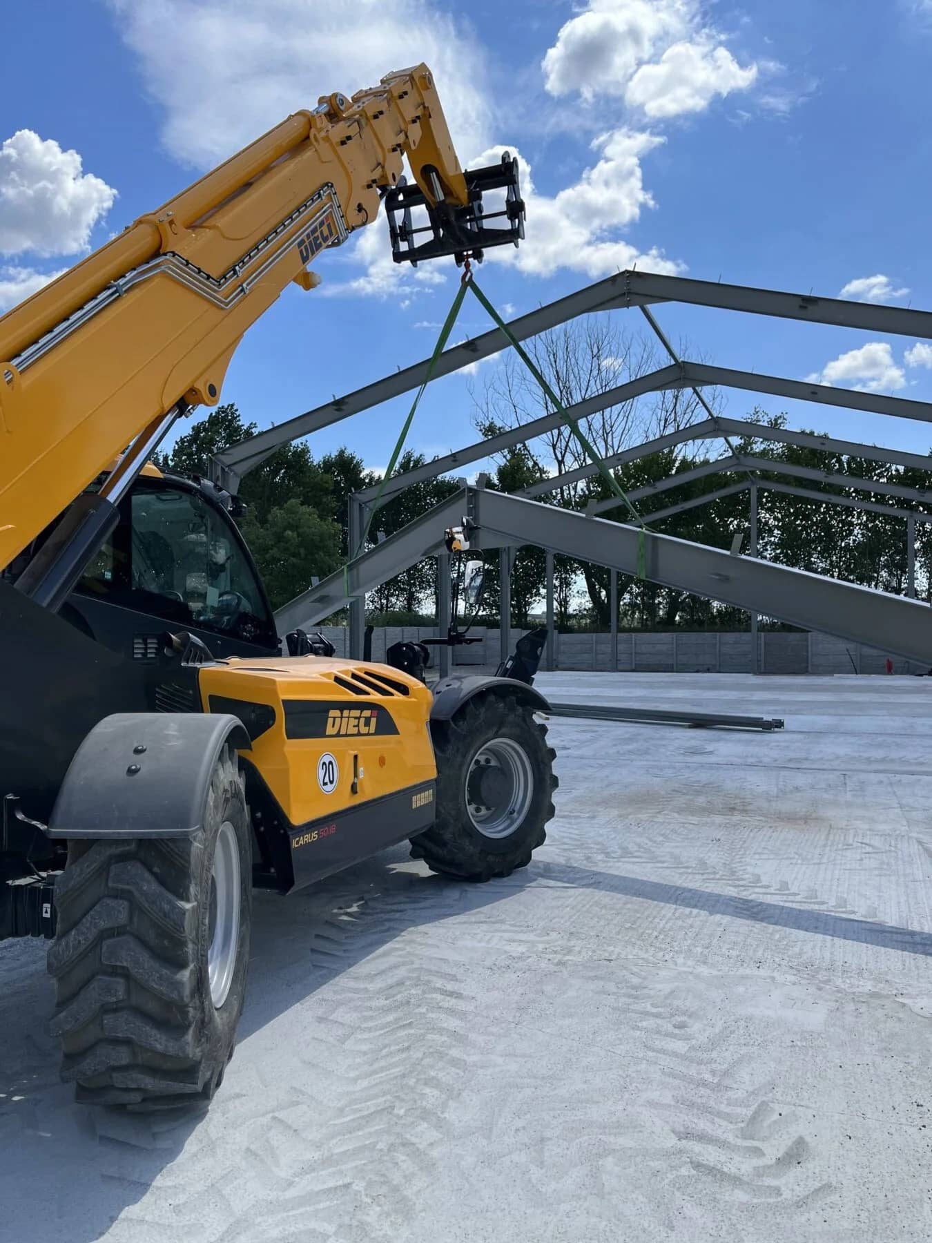 Loading machine rental