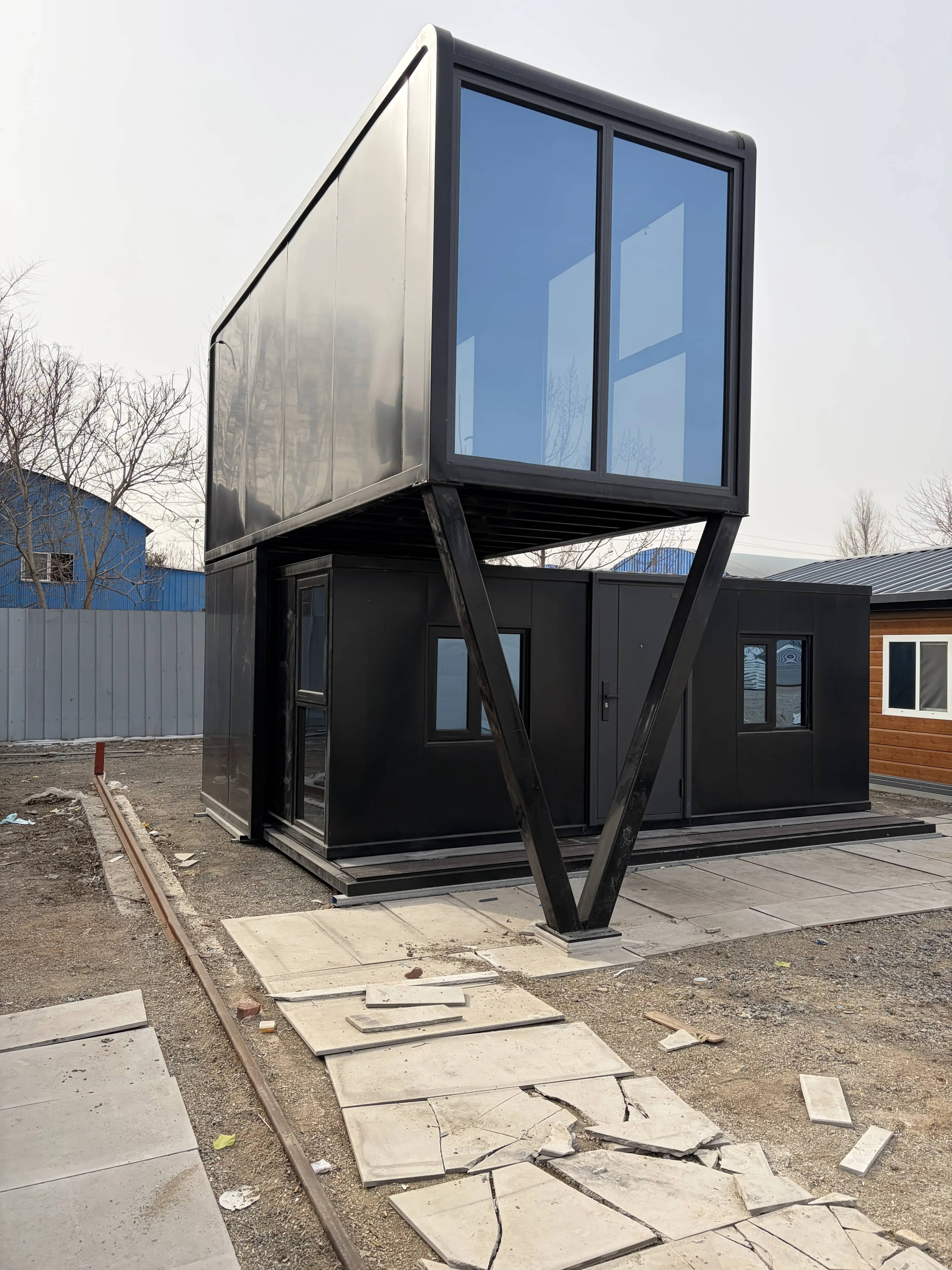 Quick-assembly container house