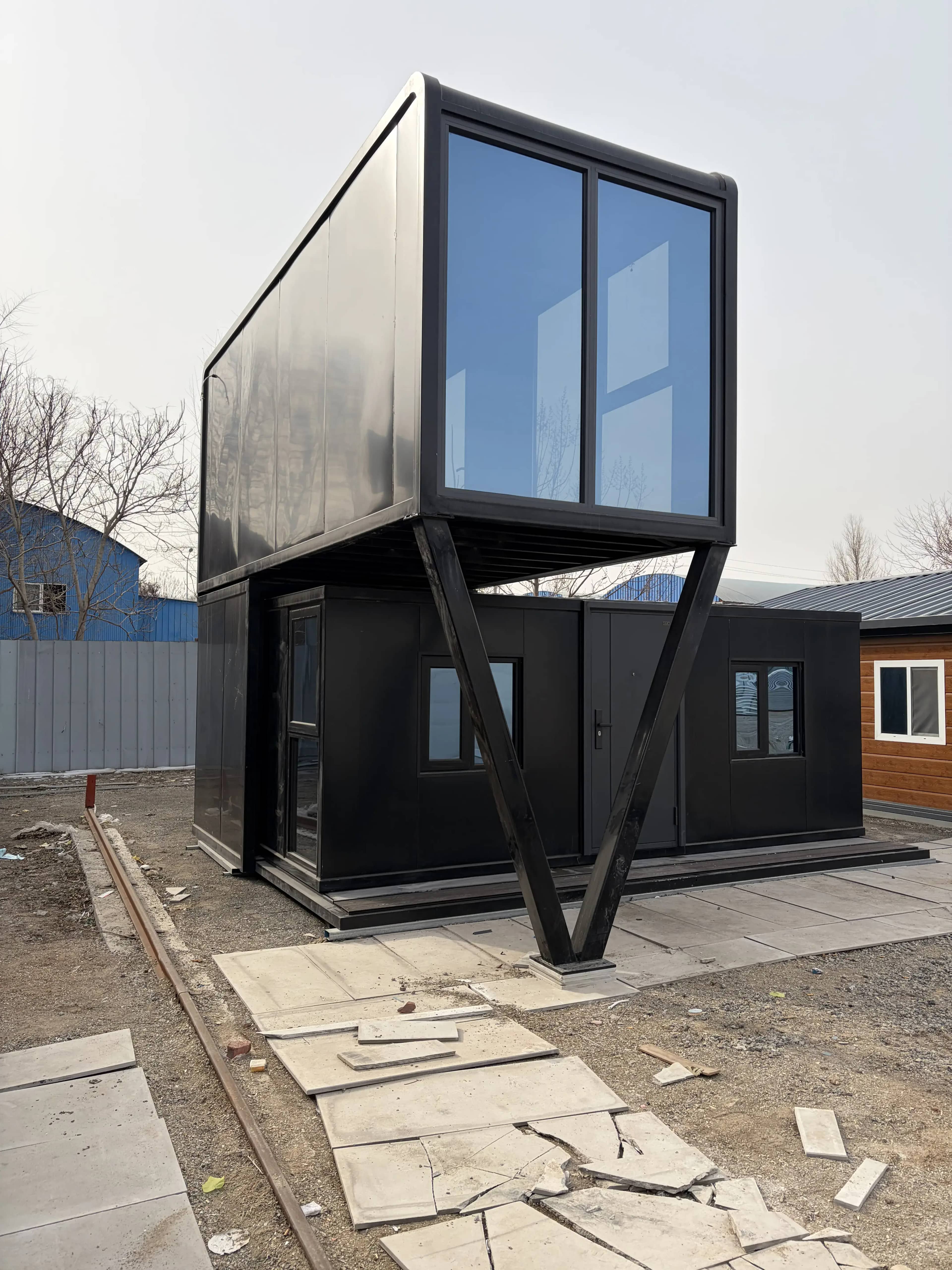 Quick-assembly container house